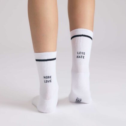 More Love Less Hate Socks