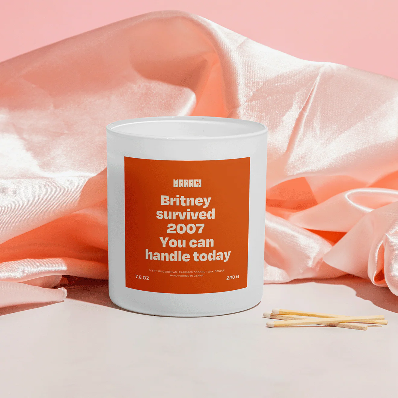 Duftkerze Britney survived 2007 - You can handle today