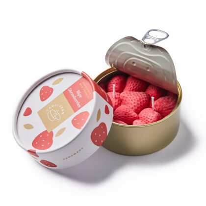 Reife Erdbeeren Duftkerze