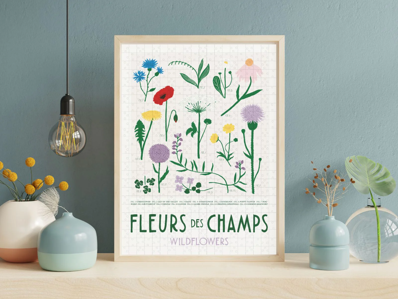 Wildflowers Puzzle – Bild 4