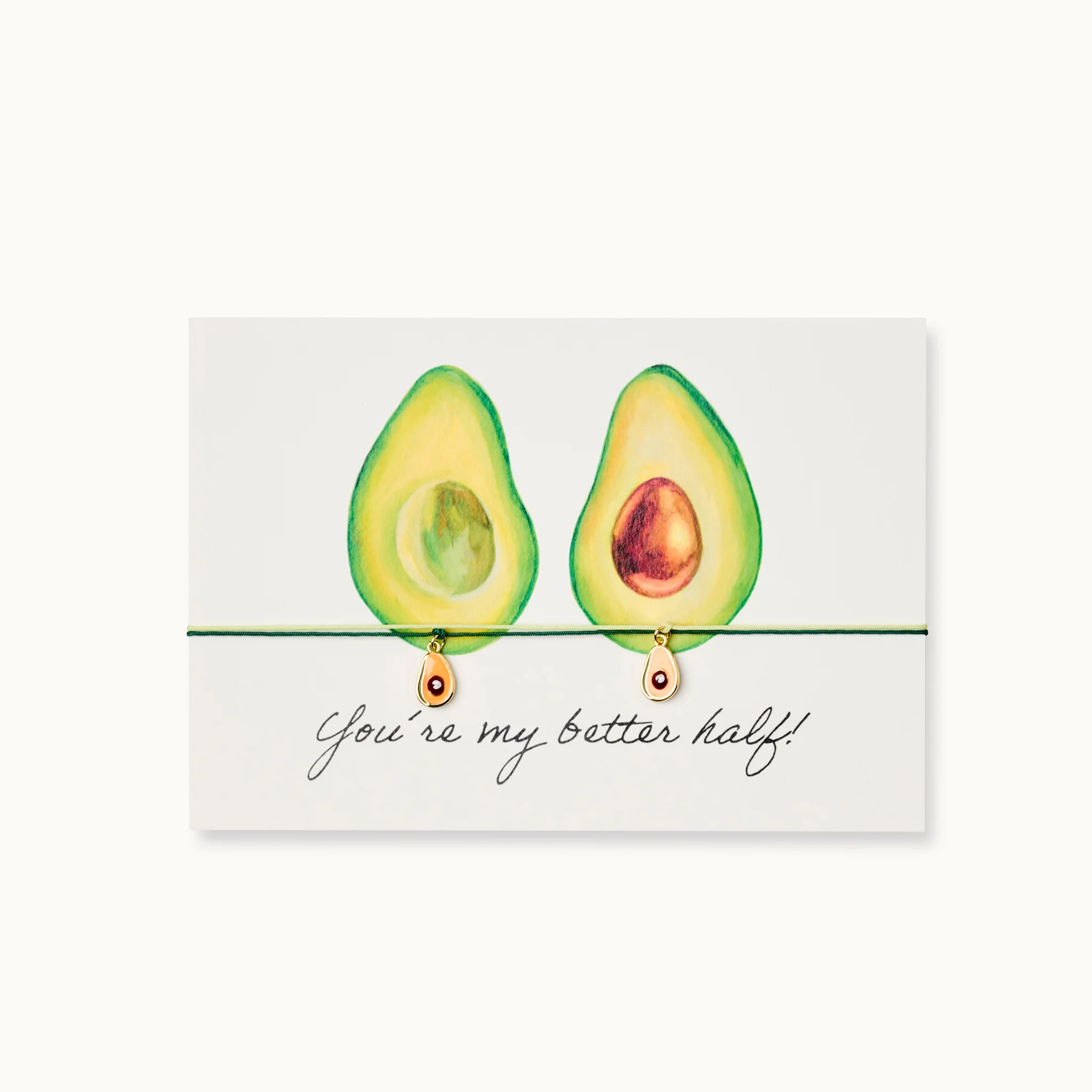 Armband-Karte mit zwei Armbändern Better Half