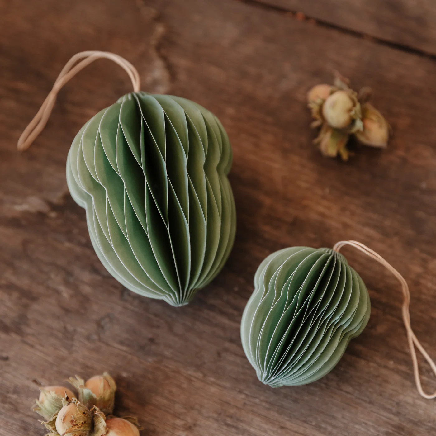 Papieranhänger Eichel