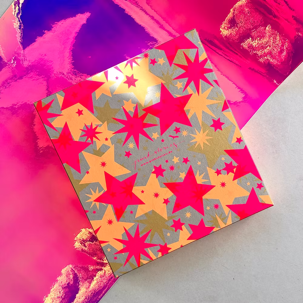Dip Dye X-Mas Box 9er Kerzenset