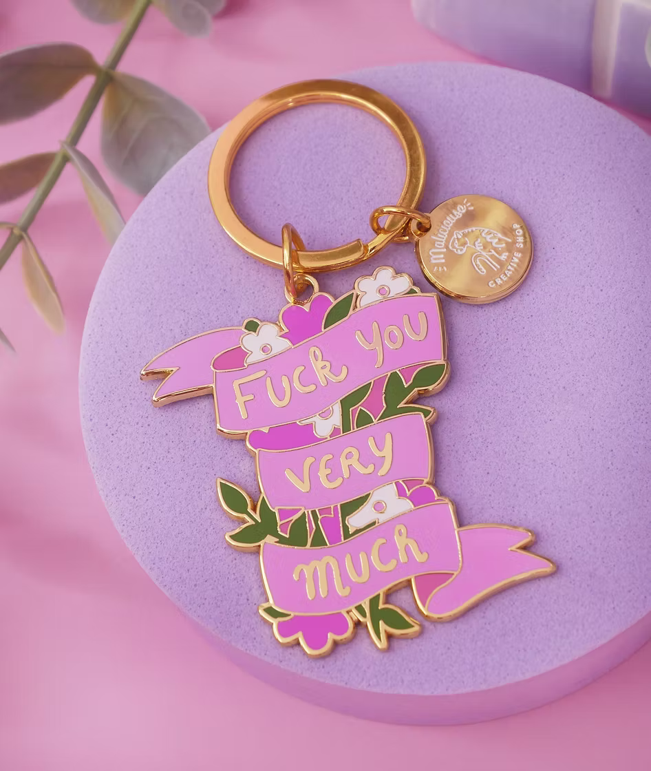 Fuck You Very Much Schlüsselanhänger