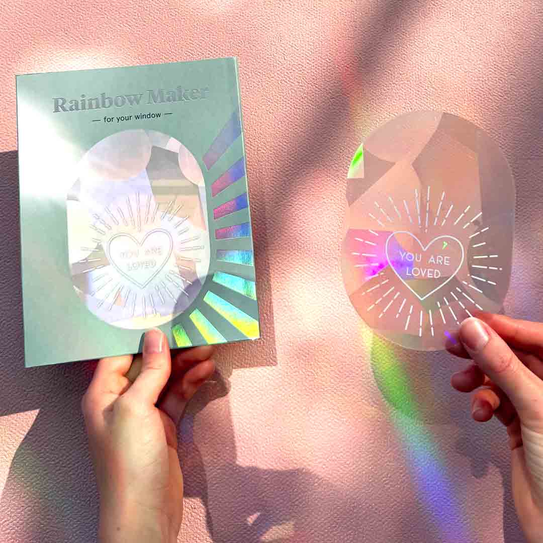 Regenbogen-Aufkleber You Are Loved