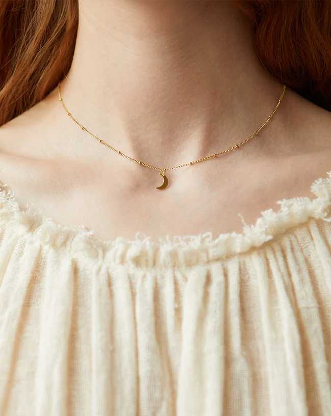 Kleiner Mond Kette – Bild 2