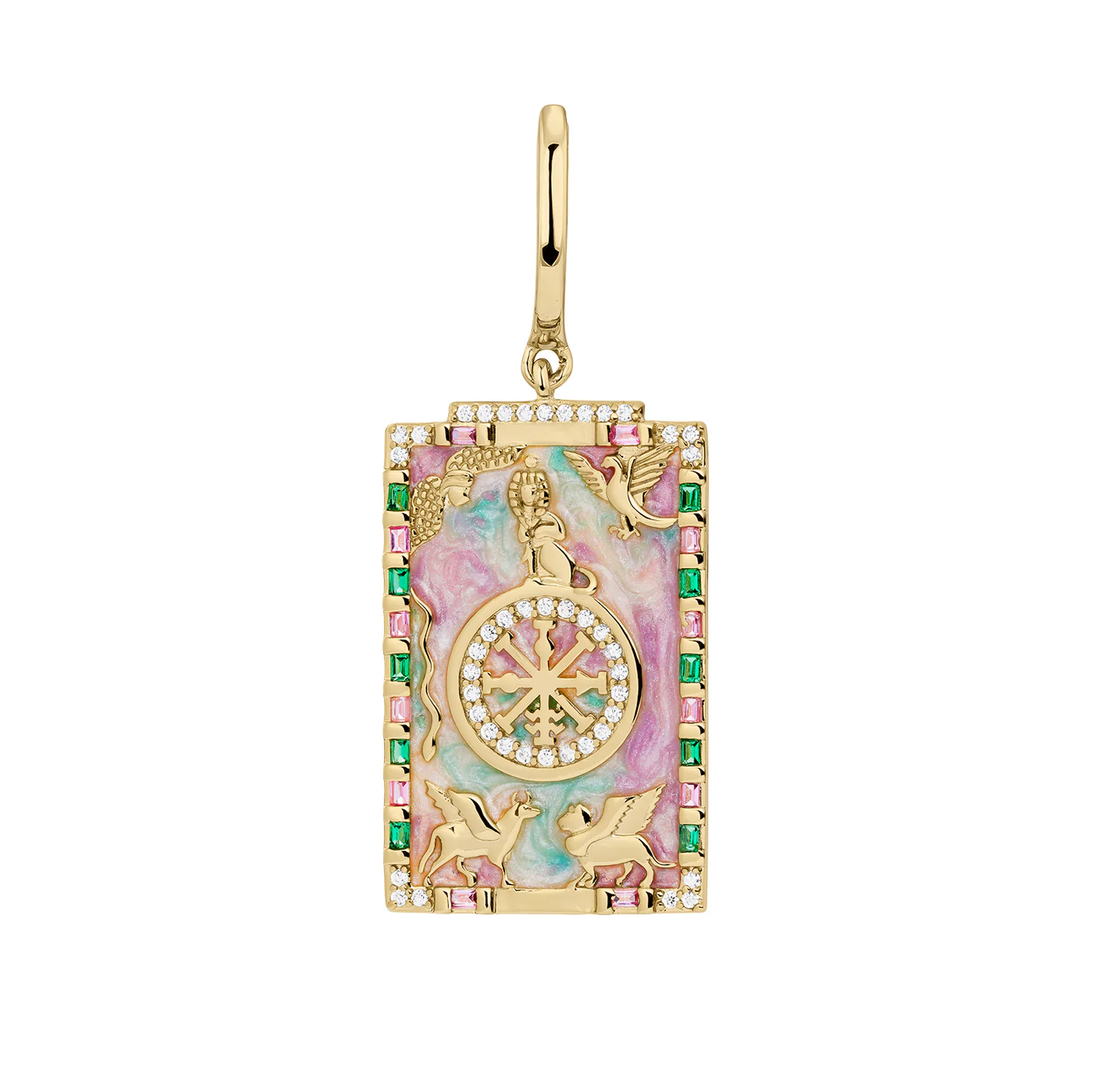 Ruder-Creolen-Ohrhänger