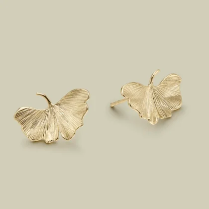 Gingko Ohrstecker