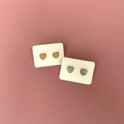 Confetti Heart Ohrstecker