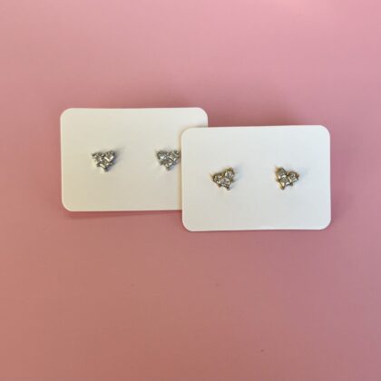 Mosaic Diamond Heart Ohrstecker