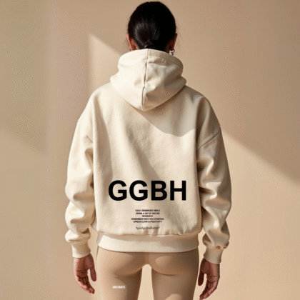 Hoodie mit Reißverschluss "GGBH"