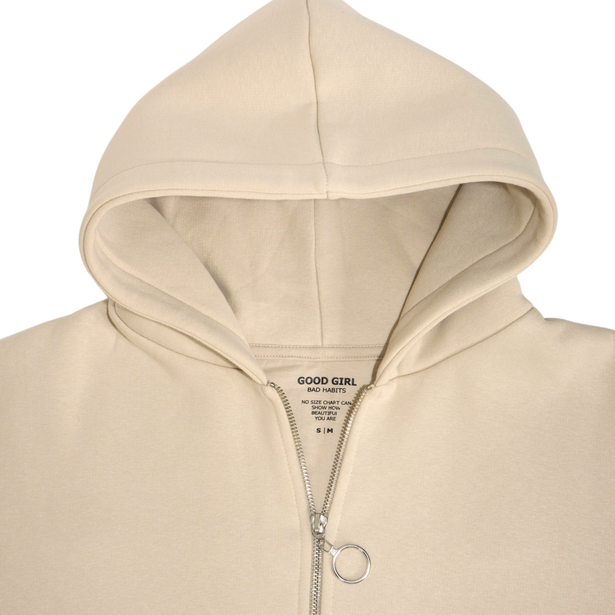 Hoodie mit Reißverschluss "GGBH" – Bild 2