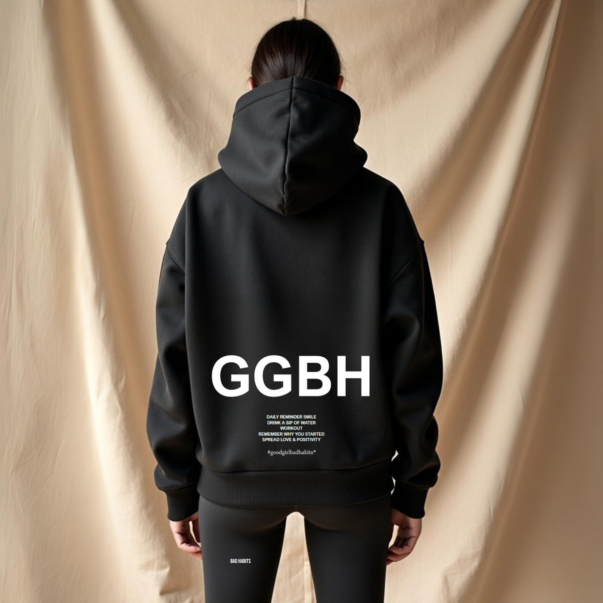 Hoodie mit Reißverschluss "GGBH" – Bild 6